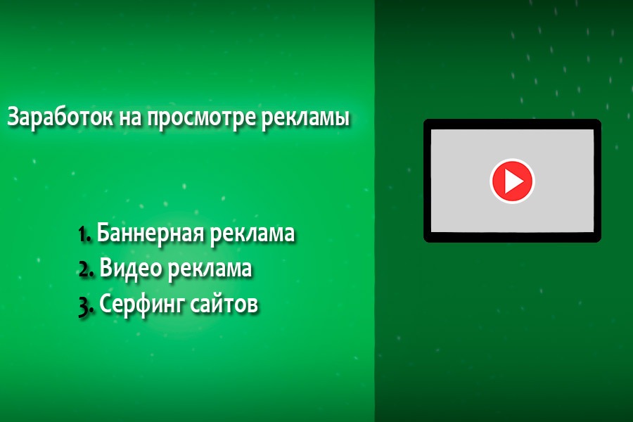 Заработок на просмотре рекламы без вложений: Топ-6 сайтов